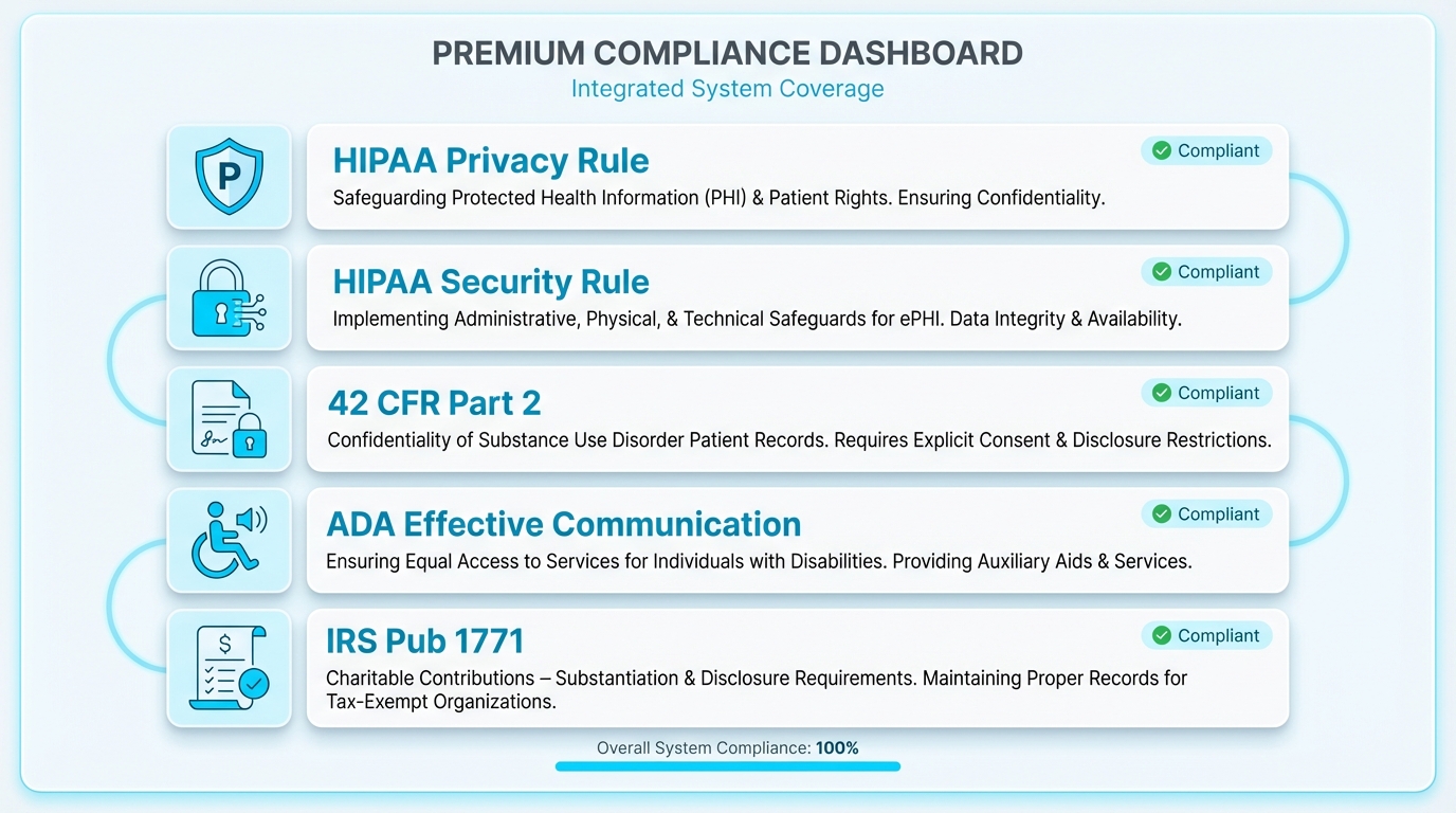 HIPAA compliant AI voice agent technology for nonprofit healthcare organizations