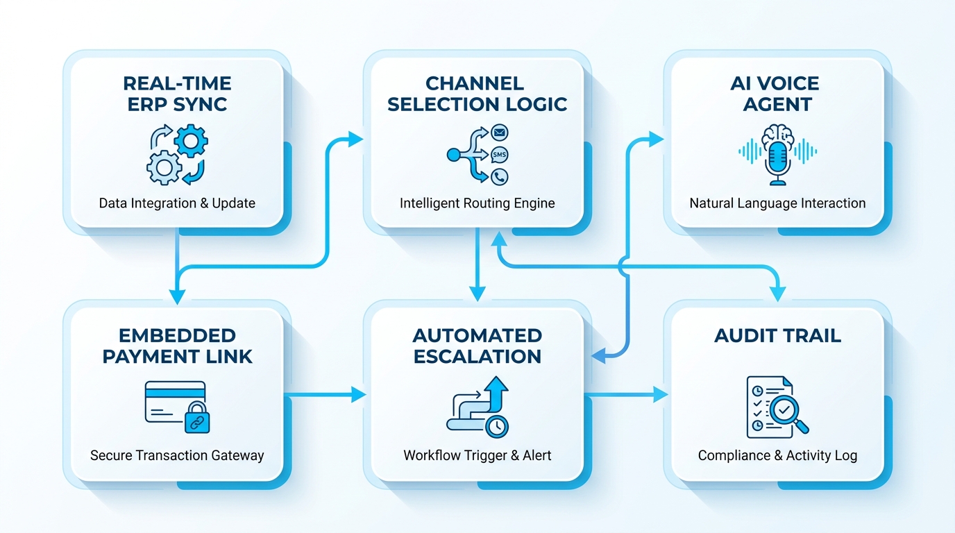 CFO ROI model for payment reminder automation showing working capital gains and DSO reduction metrics