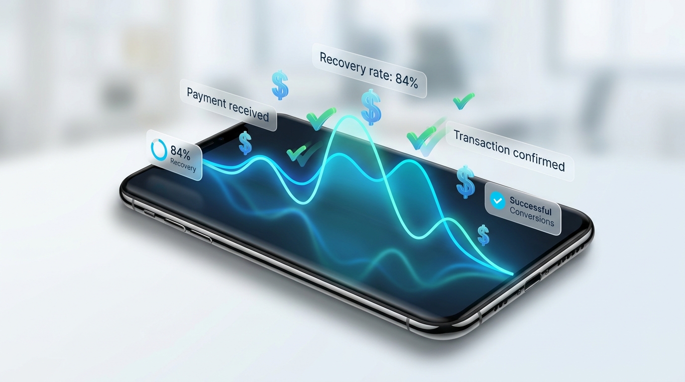 High-performance payment reminder system architecture showing AI orchestration layers for accounts receivable automation