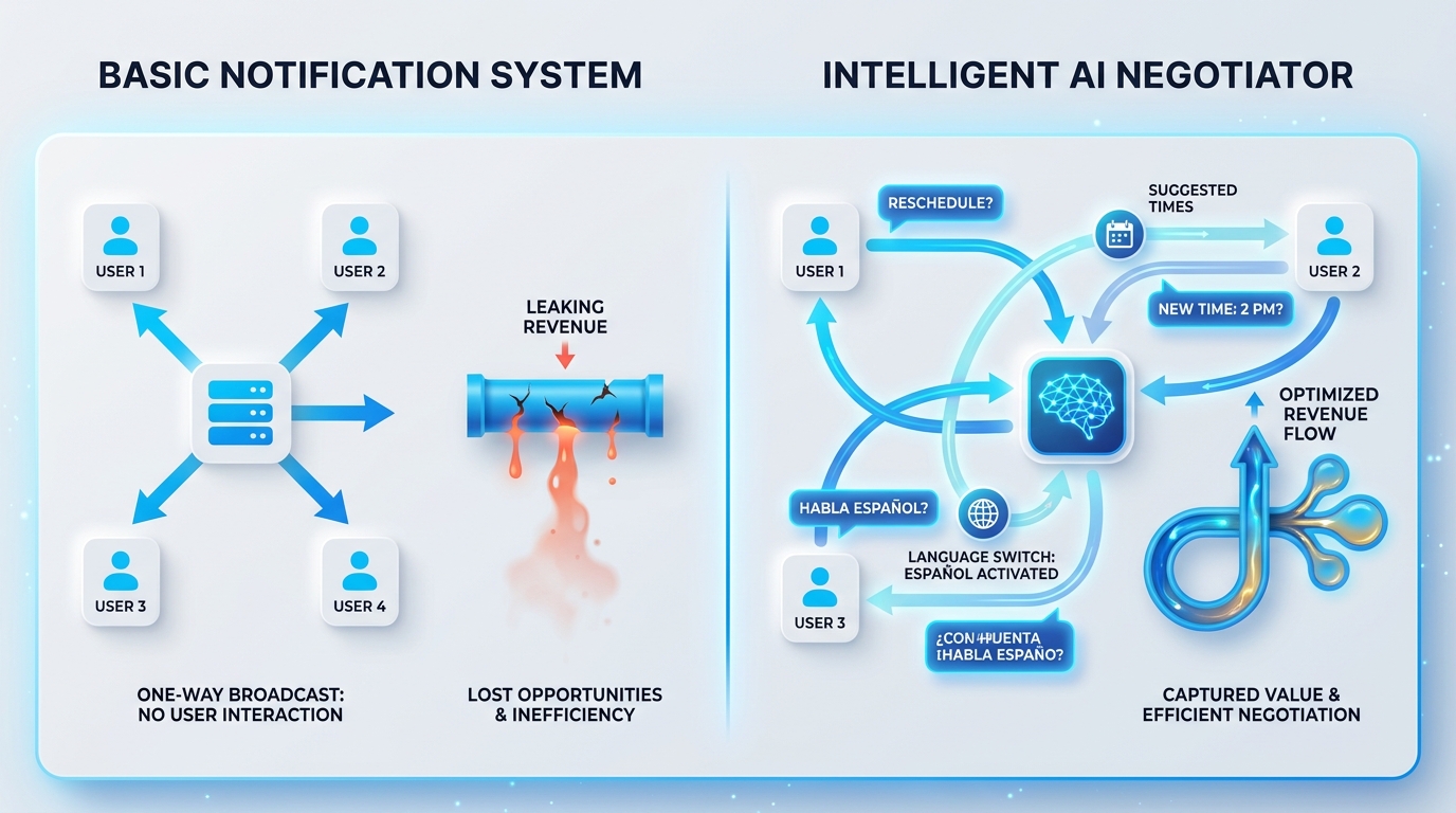 Future of SMS appointment confirmation AI as a complete patient conversation platform replacing portals and apps